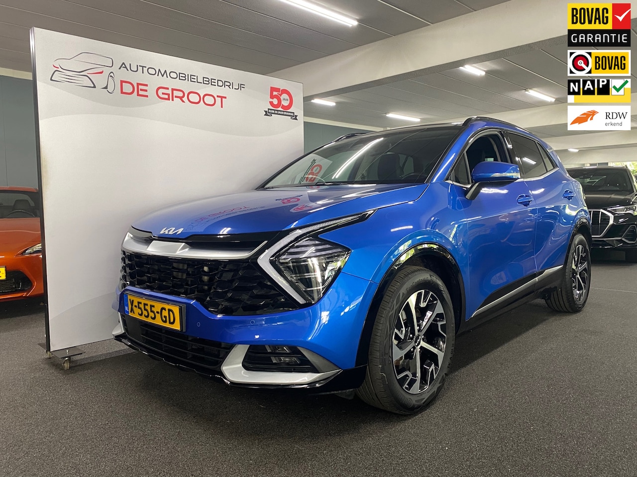 Kia Sportage - 1.6 T-GDi Hybrid DynamicPlusLine NL-auto - AutoWereld.nl