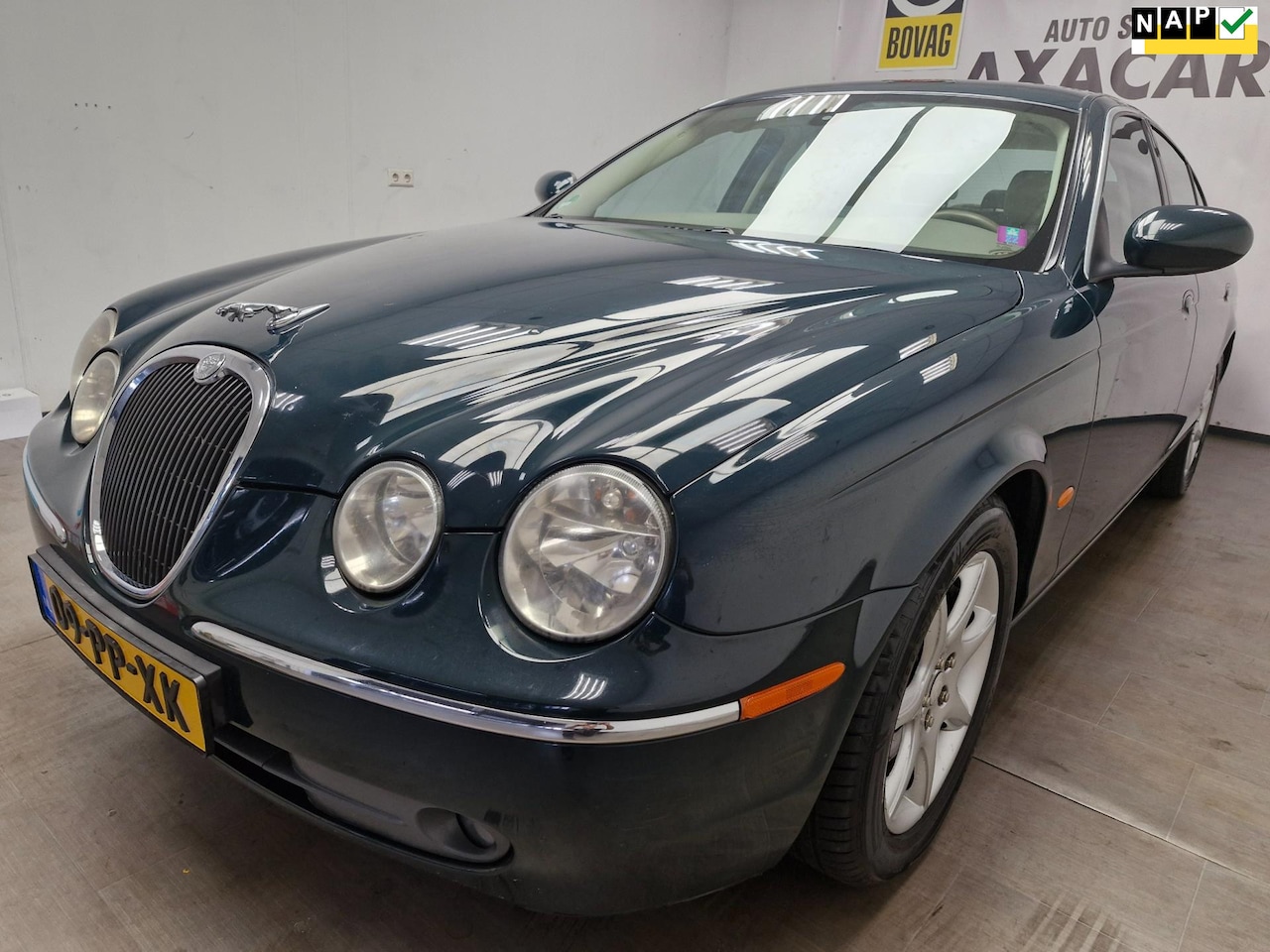 Jaguar S-type - 3.0 V6 Executive FRISSE NETTE AUTO ! AUTOMAAT ! RIJD PERFECT ! - AutoWereld.nl
