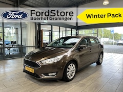 Ford Focus Wagon - EcoBoost 100pk Trend | Winterpack | 100% dealer onderhouden | Cruise | Navi | Parkeer assi