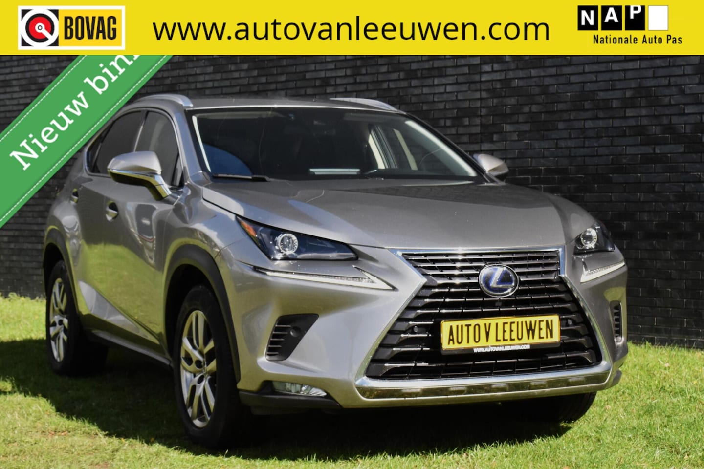Lexus NX - 300h AWD Luxury Hybrid MATRIX/LEDER/CAMERA/LED/ACC/ETC.! - AutoWereld.nl