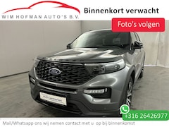Ford Explorer - 3.0 V6 EcoBoost PHEV ST-Line 7P. Trekhaak Pano 360º Cam Leder El-stoelen + Aklep