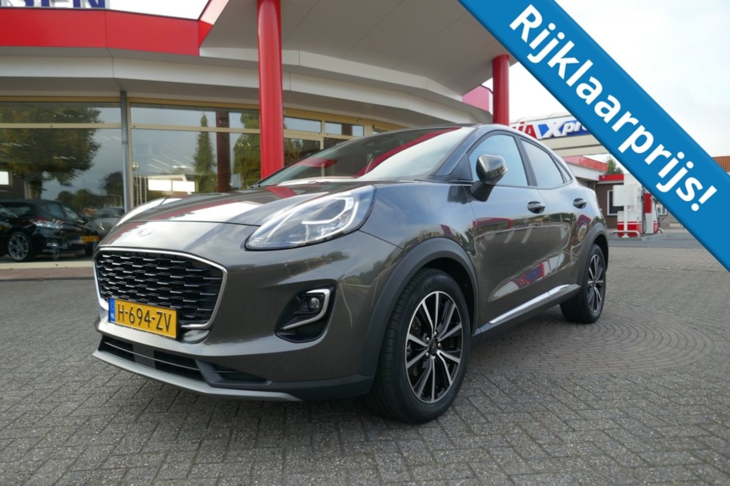 Ford Puma - 1.0 EB HYB. TITANIUM DRAADLOOS OPLADEN/CRUISE/CLIMA - AutoWereld.nl