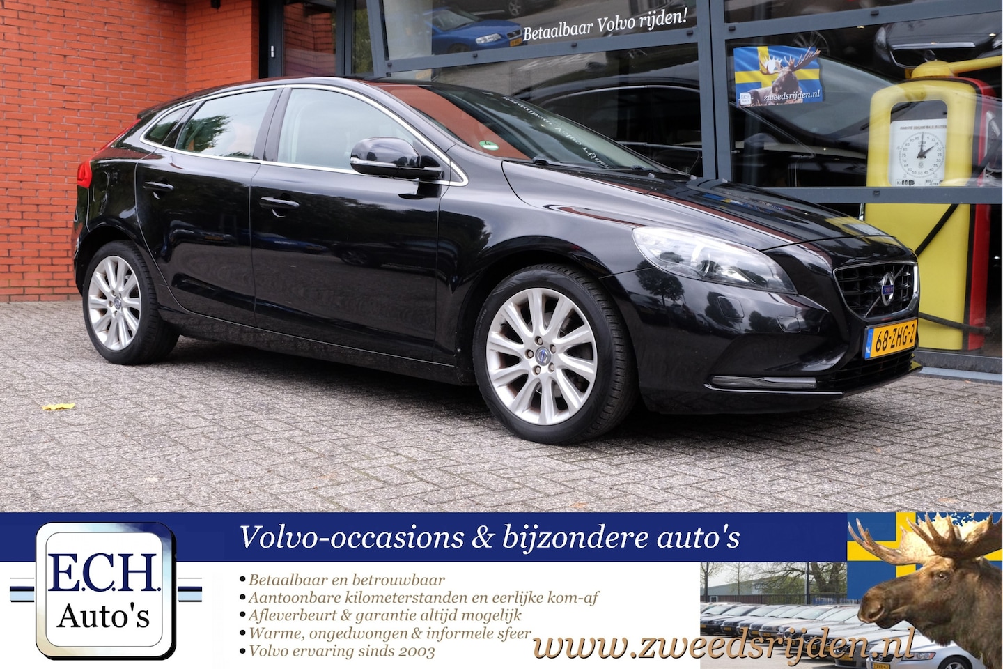 Volvo V40 - T3 150 pk Momentum, Navi, Bluetooth, 17 inch - AutoWereld.nl