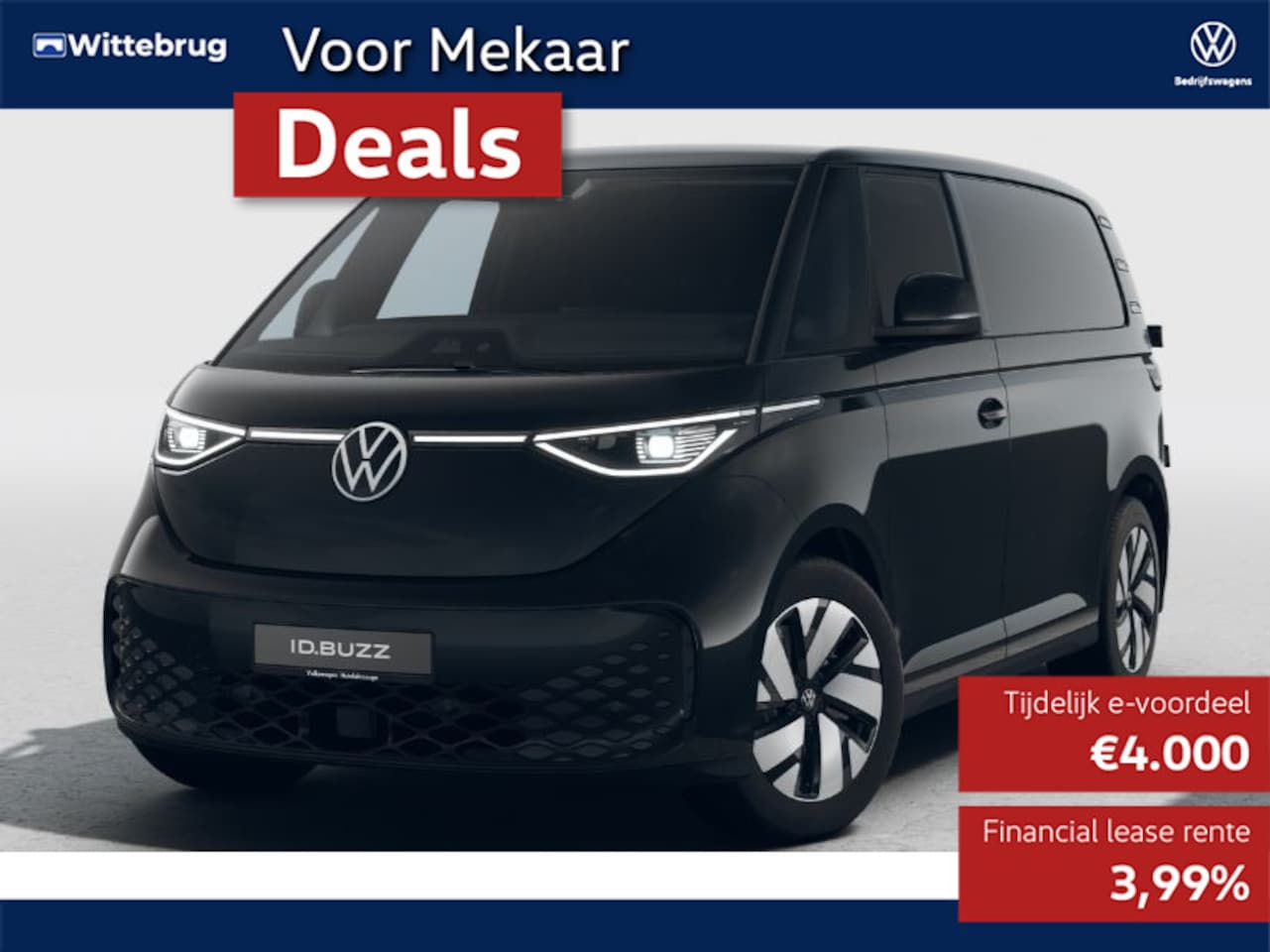 Volkswagen ID. Buzz Cargo - Bulli edition 79 kWh Bulli edition 79 kWh - AutoWereld.nl
