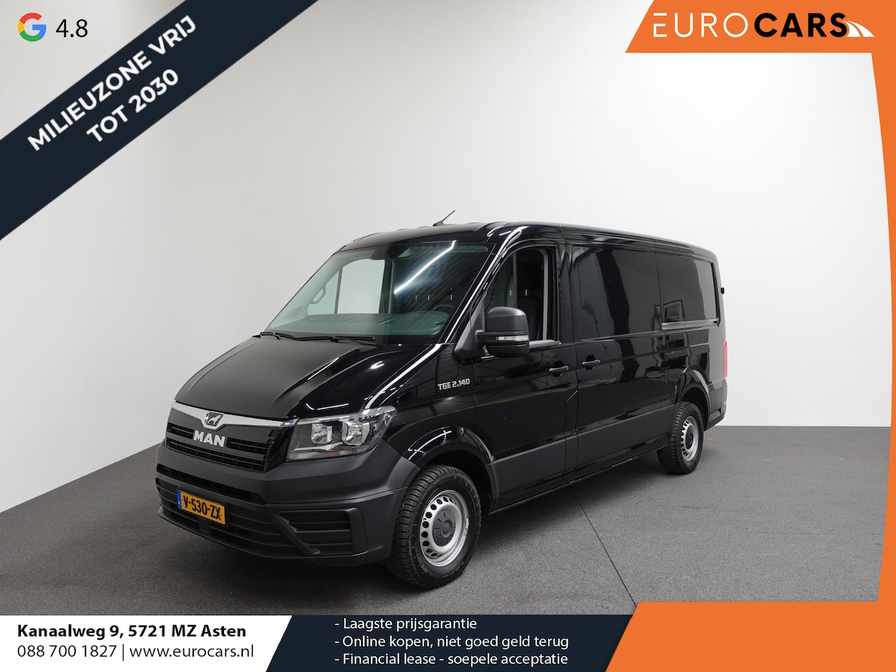MAN TGE - 140pk L3H2 / L2H1 2x Schuifdeur Trekhaak Cruise control Airco 3-Zits Euro6 - AutoWereld.nl