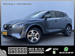 Nissan Qashqai - 1.3 MHEV N-Style Automaat Adap.cruise 360cam Carplay Stoel/Stuurverw NL-Auto Compleet
