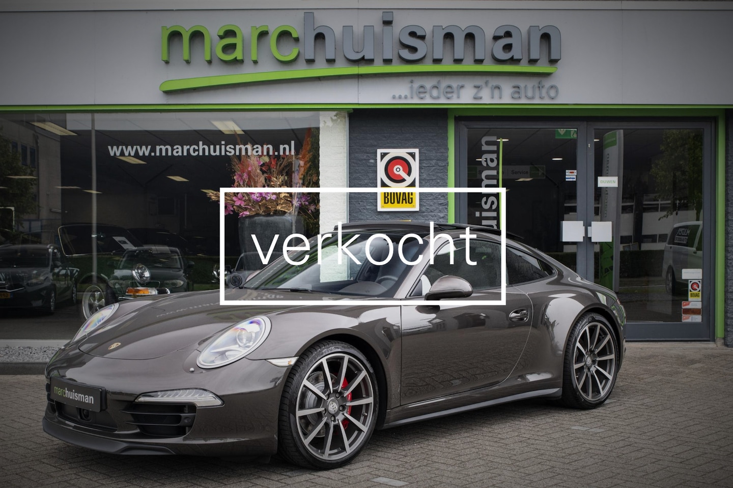 Porsche 911 - 3.8 Carrera 4S / GLASDAK / SPORT CHRONO / MEMORY - AutoWereld.nl