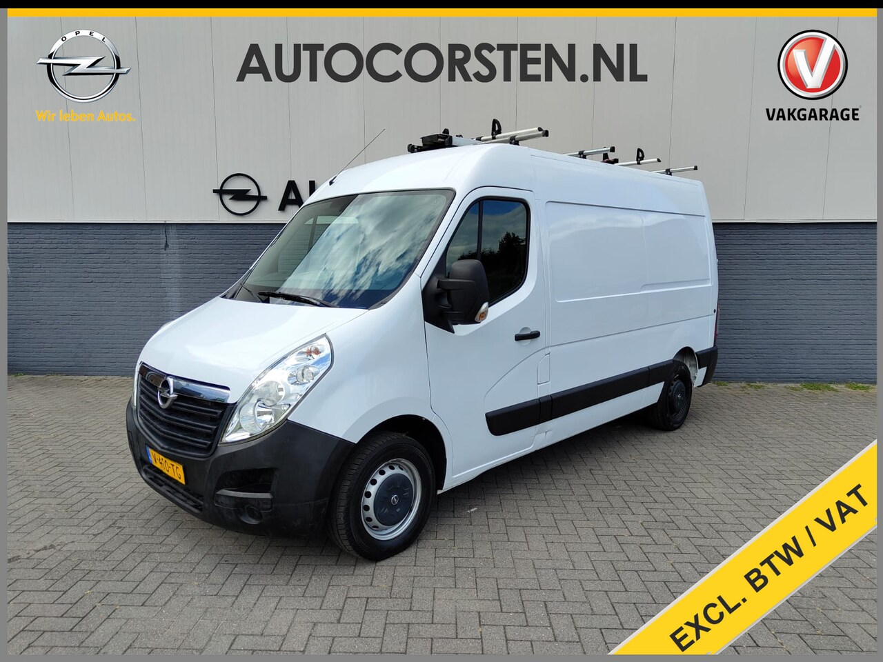 Opel Movano - 2.3CDTI BiTurbo 146pk L2H2 3-Pers.Airco Cruise Trekhaak Pdc Schuifdeur ESP Bluetooth Beton - AutoWereld.nl