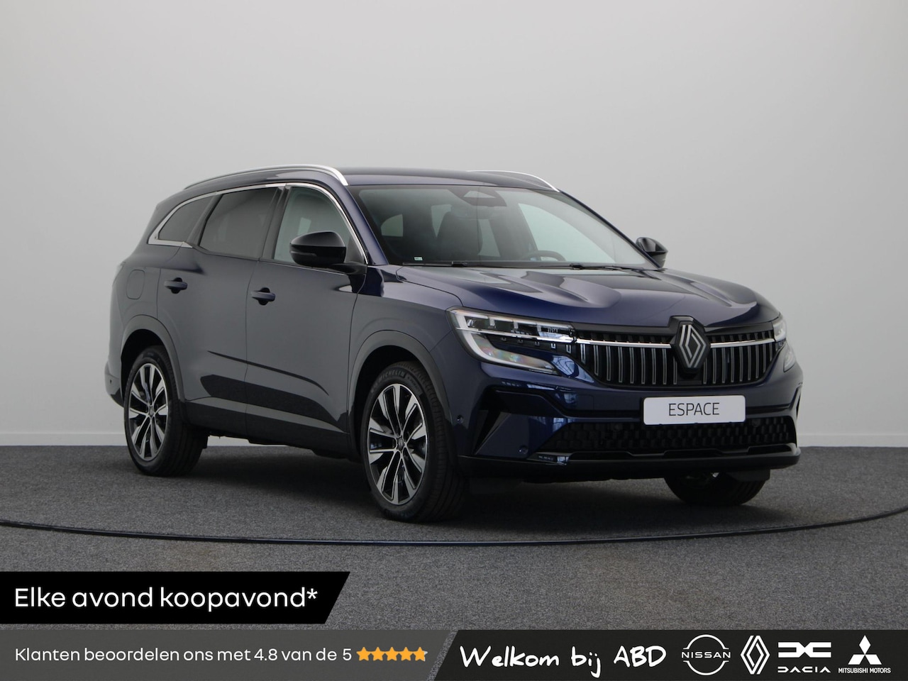 Renault Espace - E-Tech full hybrid 200pk techno 7p. | Panoramisch vast glazen dak | Elektrisch bedienbare - AutoWereld.nl