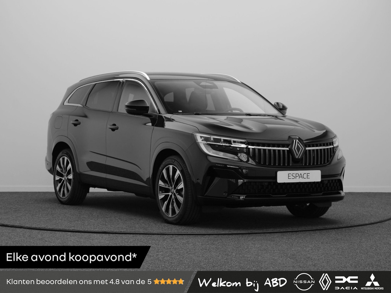 Renault Espace - E-Tech full hybrid 200pk techno 7p. | Panoramisch vast glazen dak | Stoel- en stuurwielver - AutoWereld.nl
