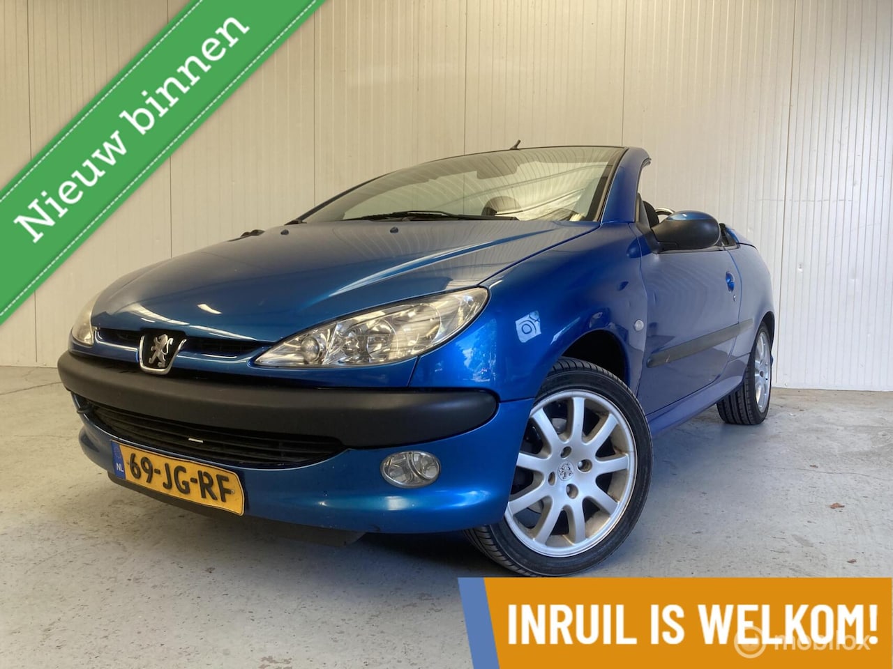Peugeot 206 CC - 1.6-16V // NIEUWE APK // HANDEL // - AutoWereld.nl