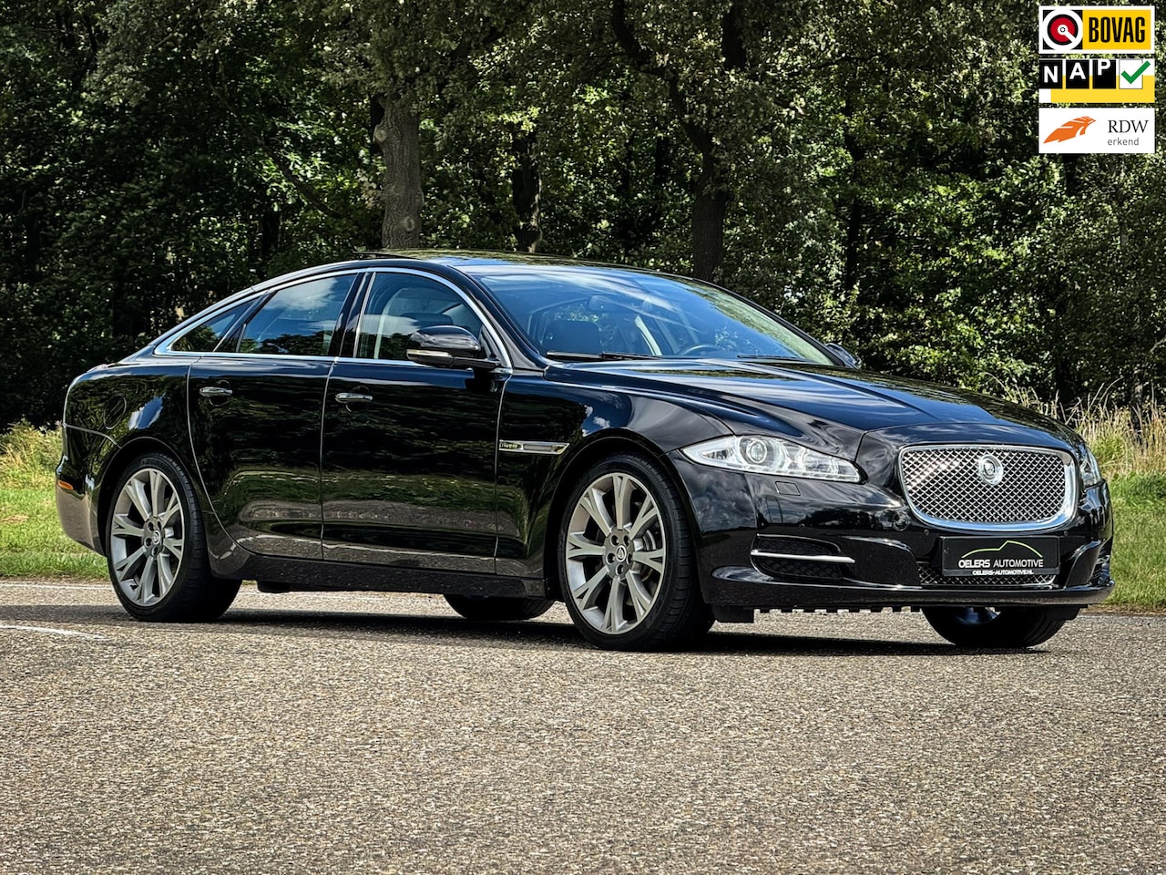 Jaguar XJ - 5.0 V8 Premium Luxury | Panorama dak | Leder interieur | Clima | Cruise | Navi | Stoelverw - AutoWereld.nl