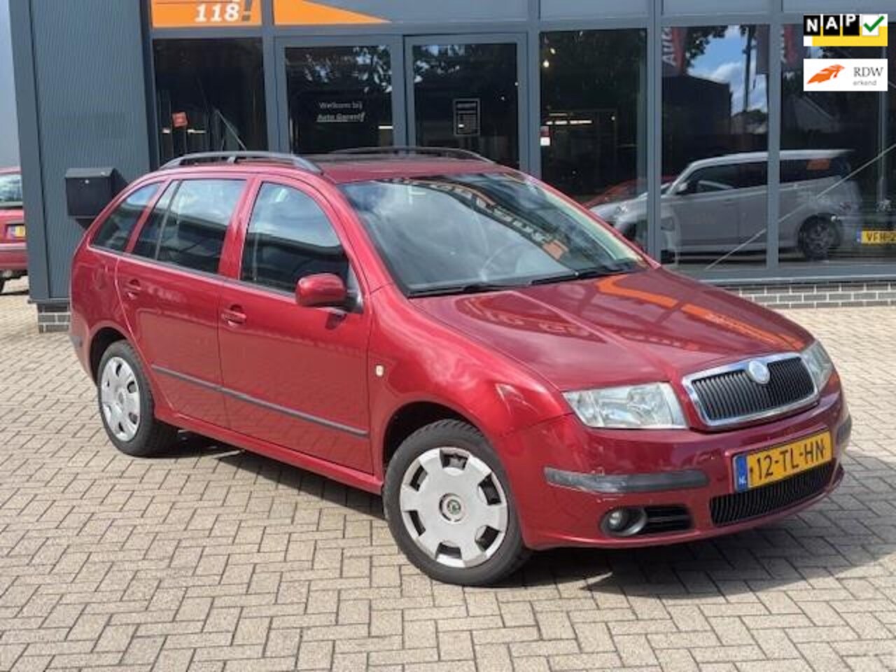 Skoda Fabia Combi - 1.4-16V Spirit+/ airco /cruise control - AutoWereld.nl