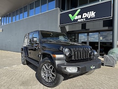 Jeep Wrangler Unlimited - 4xe 380 Sahara Panodak Leer Navi 360Camera Led