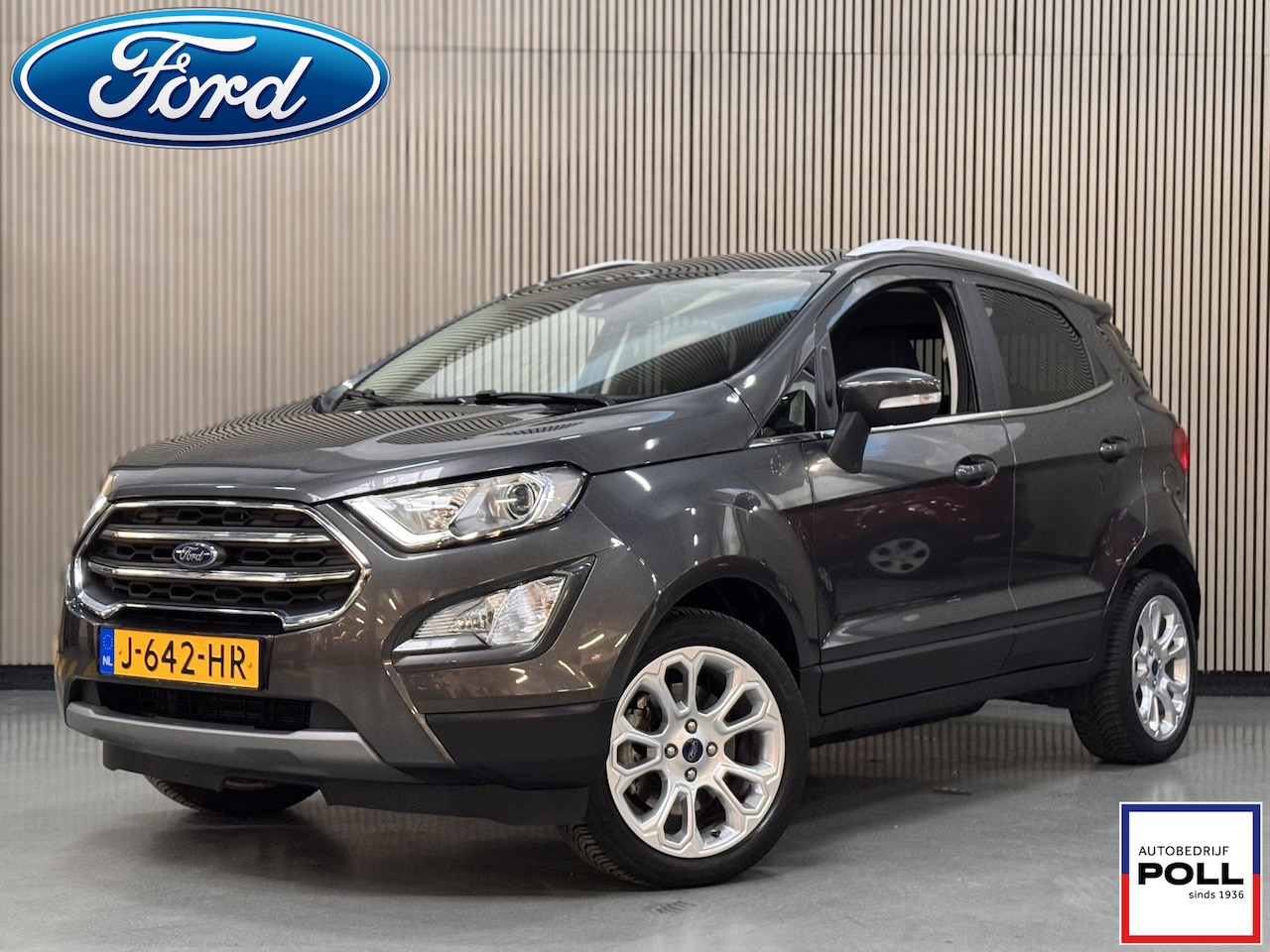 Ford EcoSport - 125pk EcoBoost Titanium-X Half Leer Navi B&O Keyless Privacy Glass 25.000km !! - AutoWereld.nl