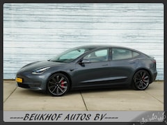 Tesla Model 3 - Performance AWD 75 kWh 487Pk 20inch Soh 92.8 %