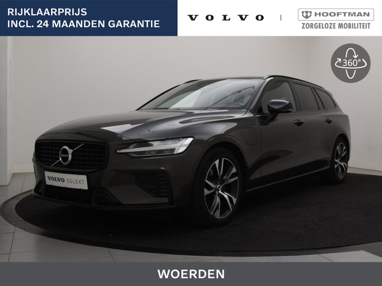 Volvo V60 - T6 PLUG-IN HYBRID LONG RANGE PLUS DARK STOELVERWARMING ACC BLIS - AutoWereld.nl