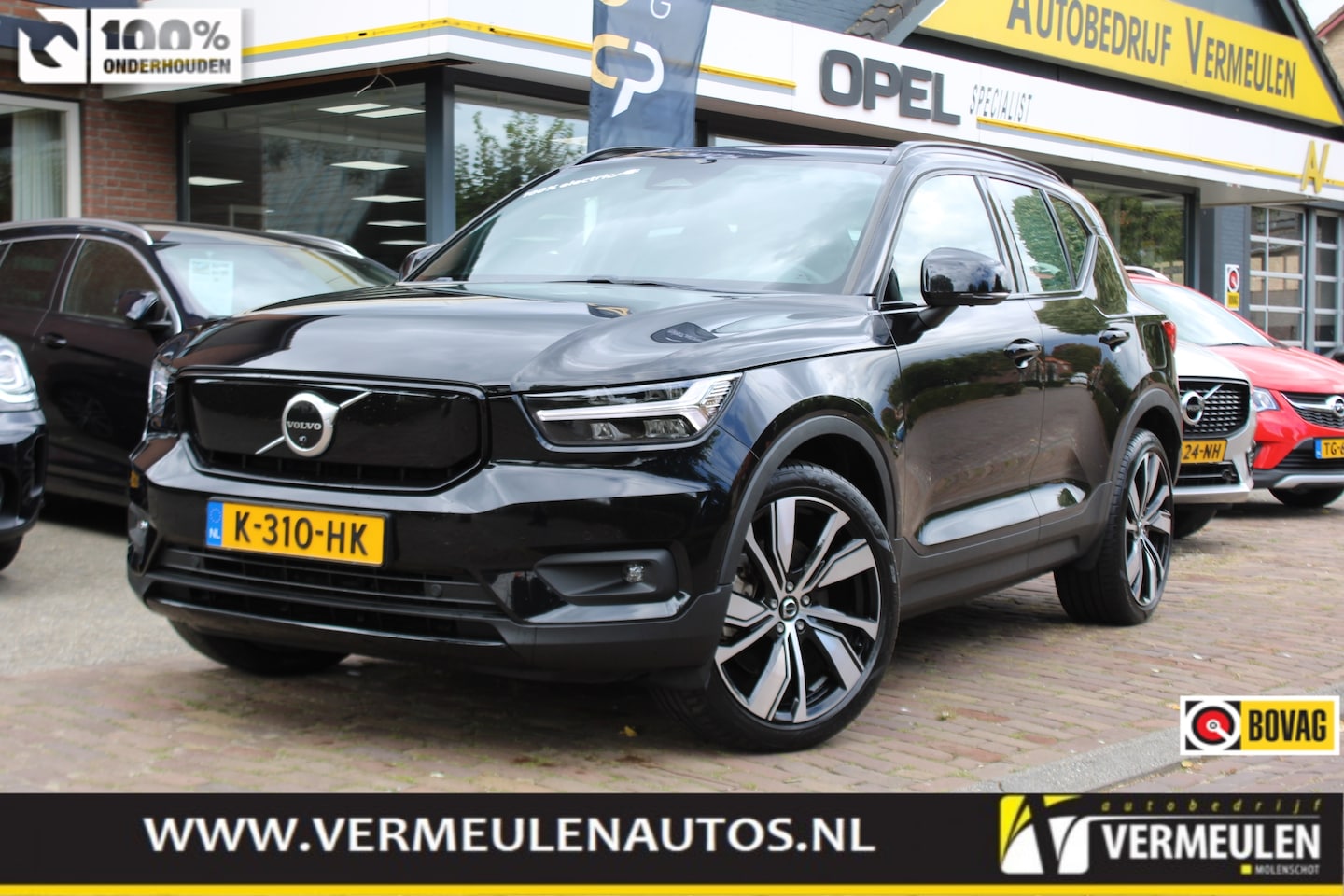 Volvo XC40 - P8 408PK AWD Electric R-Design 20"/ Navi/ Clima/ Ad.cruise/ Full-LED/ Panorama/ Winterpakk - AutoWereld.nl