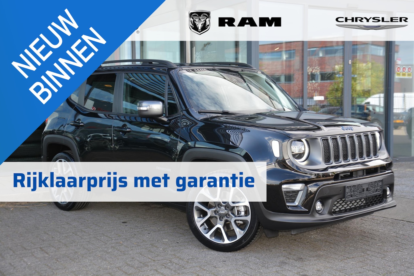 Jeep Renegade - 4xe 240 Plug-in Hybrid Electric S | 19 inch | Blind spot | Stoelverwarming - AutoWereld.nl