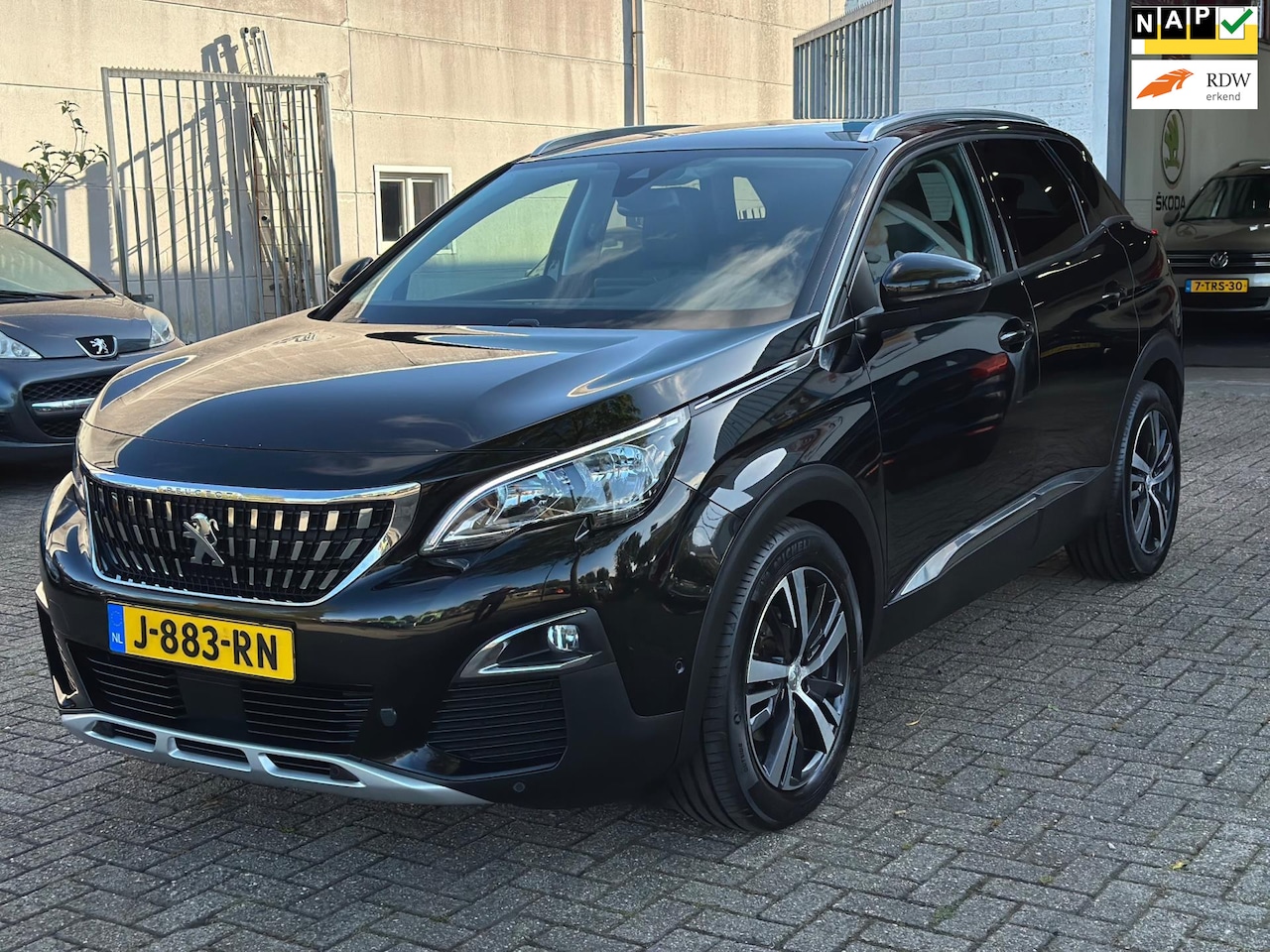 Peugeot 3008 - 1.2 PureTech Allure BJ:2017 Aut. LED|ParkSensor|Stoelverwarming|NAP - AutoWereld.nl