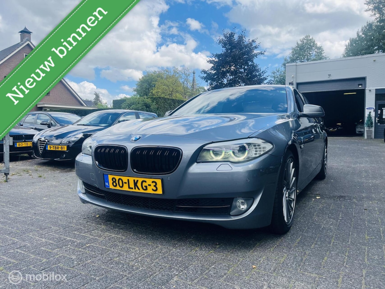 BMW 5-serie - 535i High Executive 306 PK / 19" LM / Apple Carplay / Leder / NAP - AutoWereld.nl