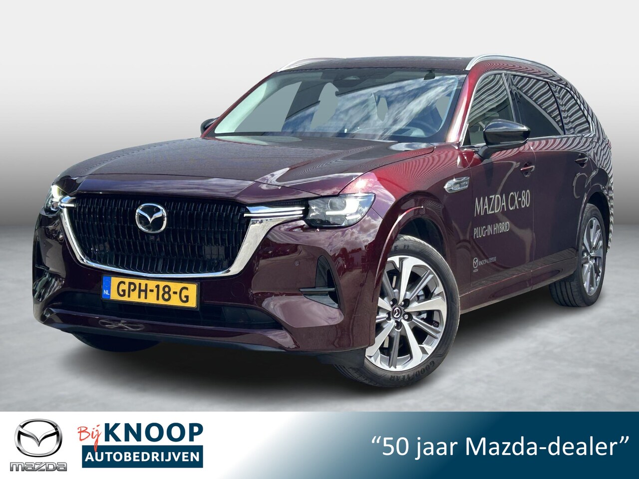 Mazda CX-80 - 2.5 e-SkyActiv PHEV Takumi Plus 6p. - AutoWereld.nl