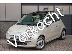 Fiat 500 - 1.2 Lounge Schuifdak Parelmoer Climate control LM