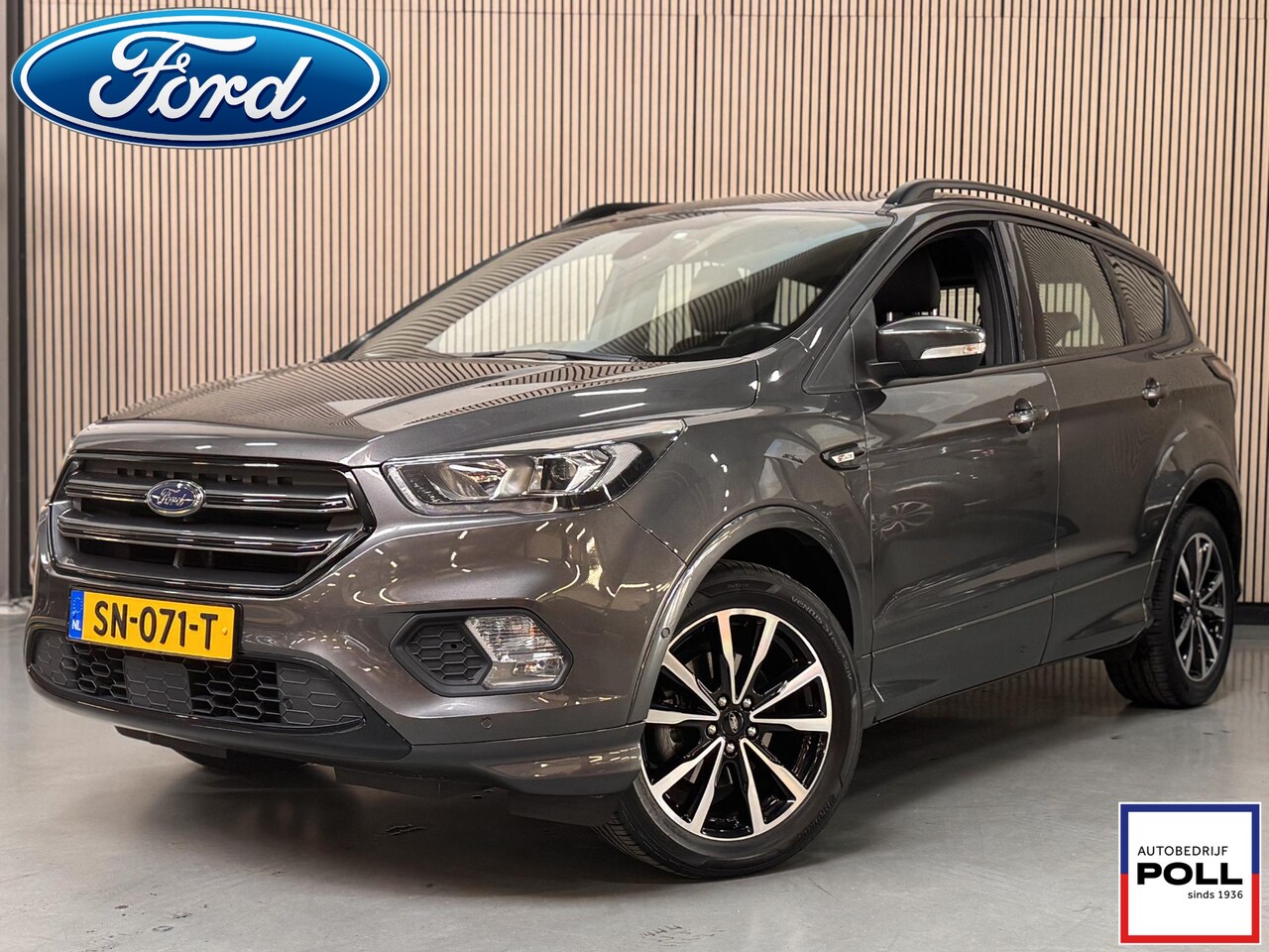 Ford Kuga - 150pk ST Line Navi Leder Elektr. Trekhaak Parking pack Apple Carplay 2.000 Trekgewicht Dea - AutoWereld.nl