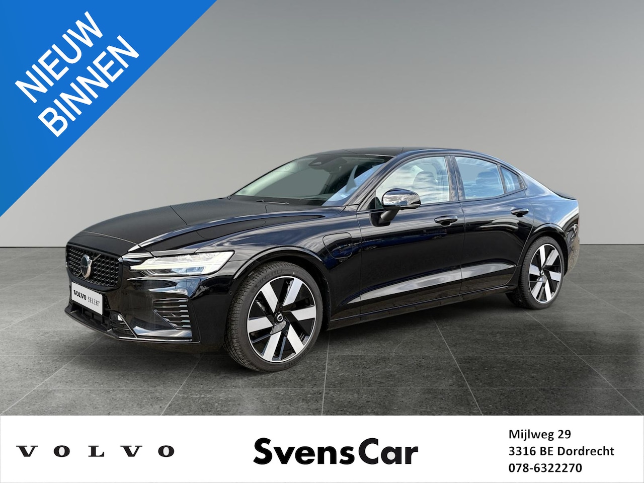 Volvo S60 - 2.0 Recharge T8 AWD Ultimate Dark | Head-up display | 360 graden camera | Stoelverwarming - AutoWereld.nl