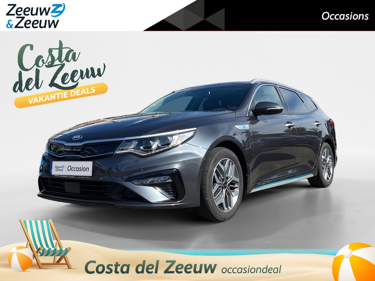 Kia Optima Sportswagon - 2.0 GDI PHEV ExecutiveLine | PHEV | Stoel verwarming + Ventilatie voor | Stuurverwarming | - AutoWereld.nl