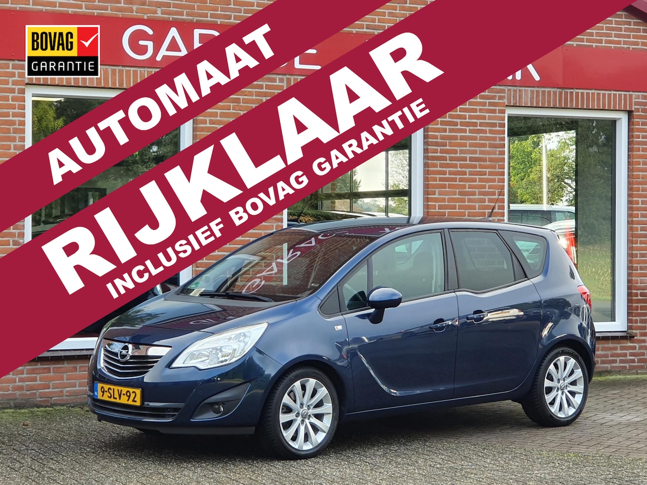 Opel Meriva - 1.4 Turbo Cosmo 140PK 5drs AUTOMAAT clima, cruise, navi, agr, camera, trekhaak RIJKLAAR - AutoWereld.nl