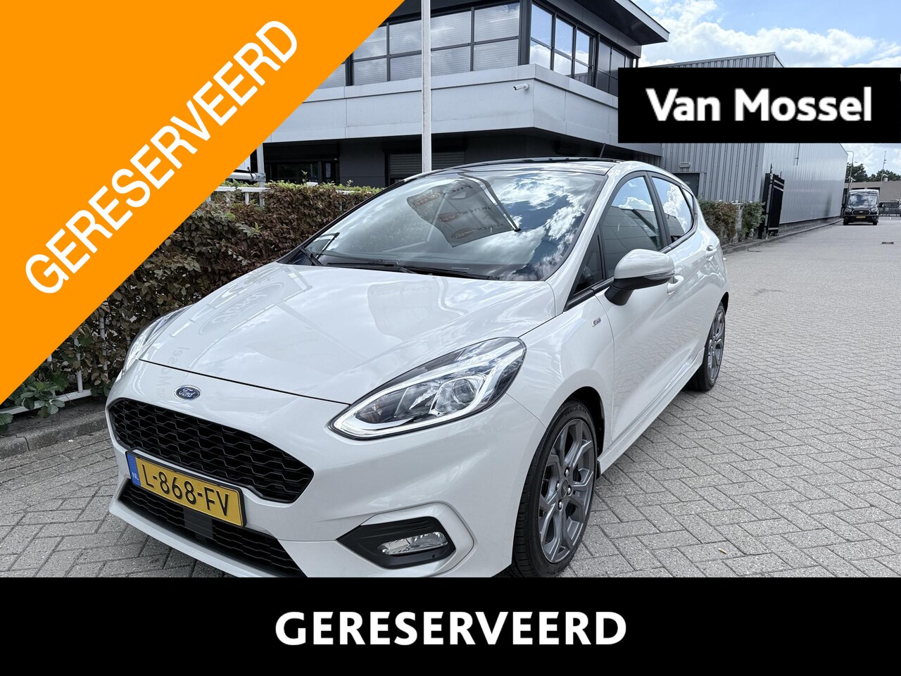 Ford Fiesta - 1.0 EcoBoost Hybrid ST-Line X Panoramadak | Winterpack | Adaptive Cruisecontrole - AutoWereld.nl