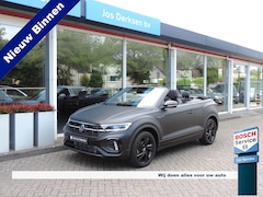 Volkswagen T-Roc Cabrio - 1.5 TSI R-Line Edition Black - Leer | ACC | Nav | Stuur/stoelverw. | Camera | CarPlay | Af