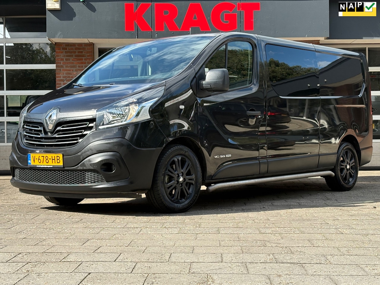 Renault Trafic - 1.6 dCi T29 L2H1 DC Comfort Energy dubbelcabine, EURO6, cruise control, airconditioning, N - AutoWereld.nl