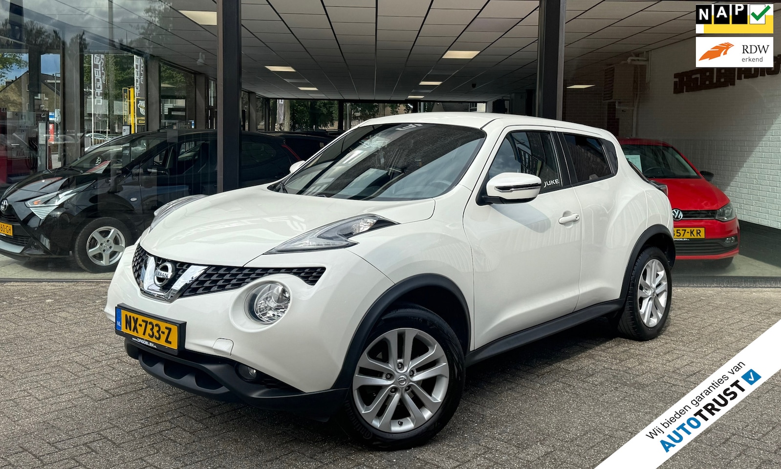 Nissan Juke - 1.6 N-Connecta NAVI | CLIMATE | CAMERA | CRUISE | NAP - AutoWereld.nl