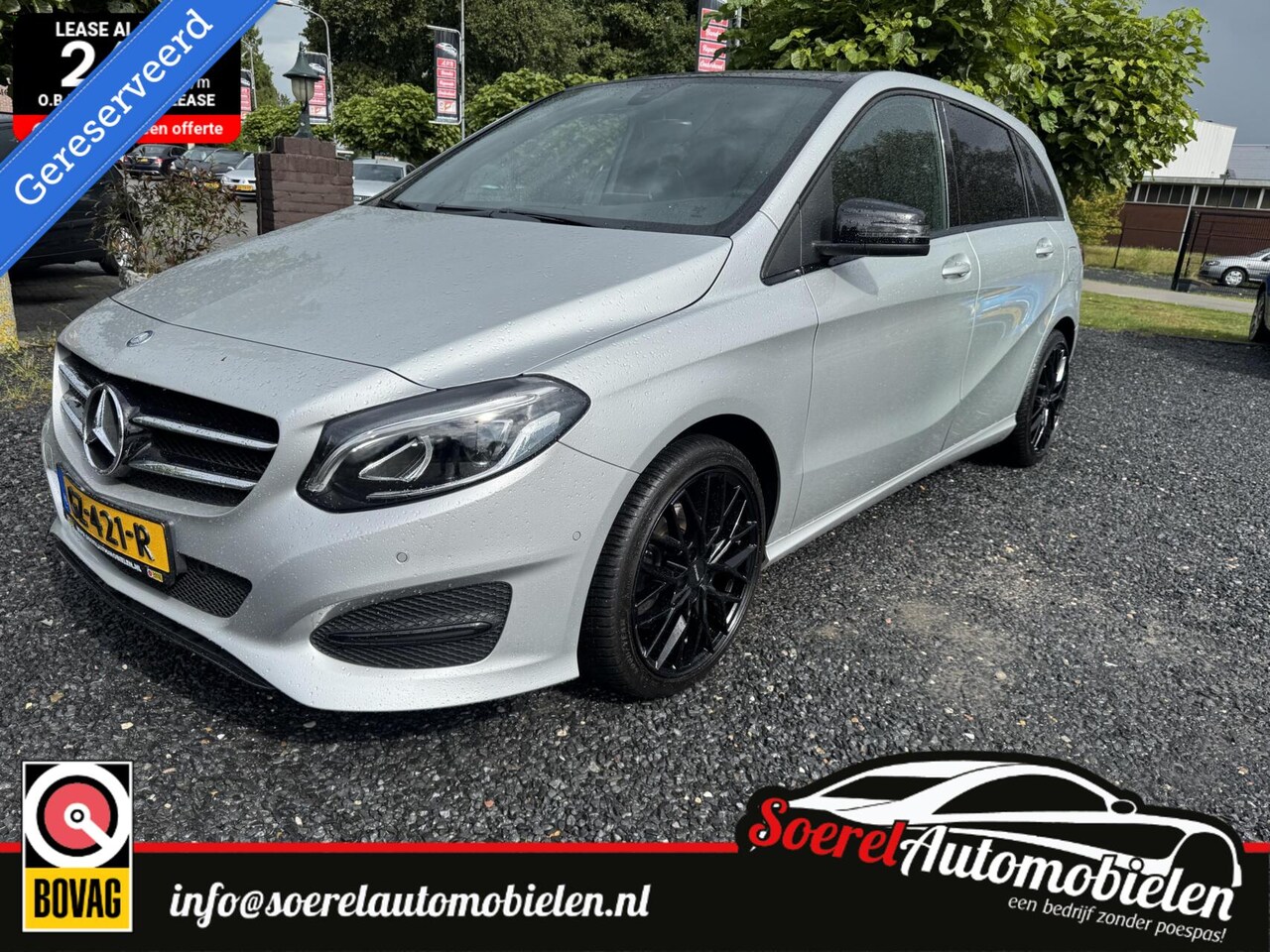 Mercedes-Benz B-klasse - 180 Automaat panodaken halfleer trekhaak - AutoWereld.nl