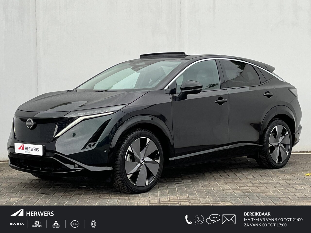 Nissan Ariya - Evolve 91 kWh Automaat / WLTP bereik 516 km & WLTP bereik stad 698 km / Elektrisch Glazen - AutoWereld.nl