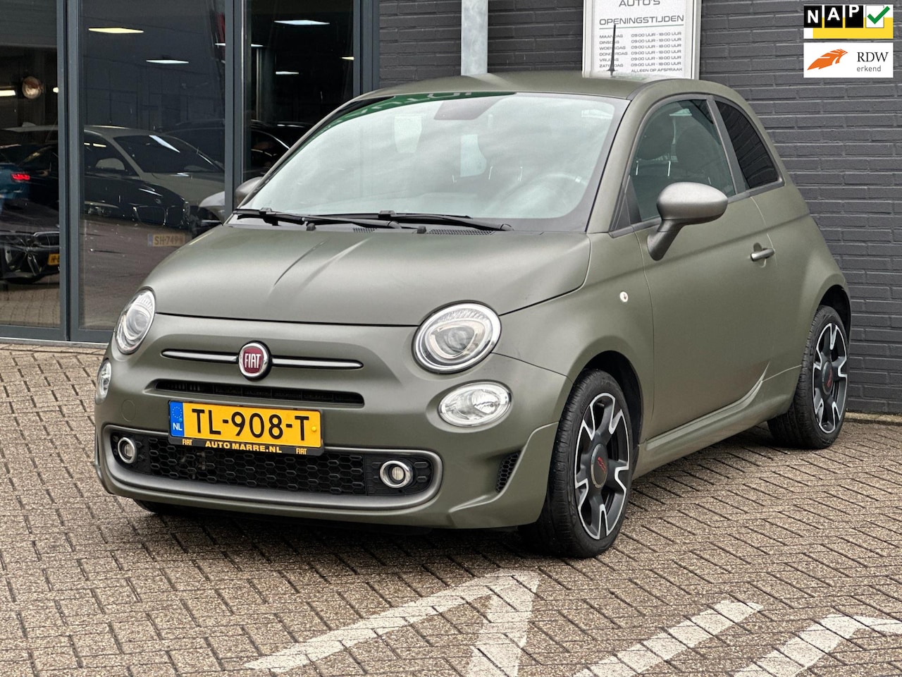 Fiat 500 - 0.9 TwinAir Turbo Sport/2E EIG/NAVI/AIRCO/NL-AUTO NAP!! - AutoWereld.nl