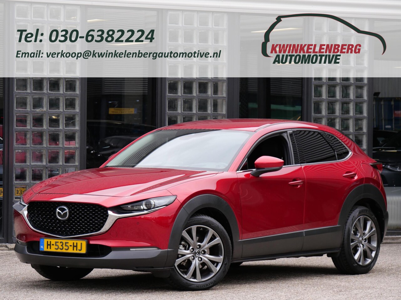 Mazda CX-30 - 2.0 180PK LUXURY/ LEER/ BOSE/ HEAD-UP/ AFN. TREKHAAK/ NL-AUTO EERSTE EIGENAAR - AutoWereld.nl