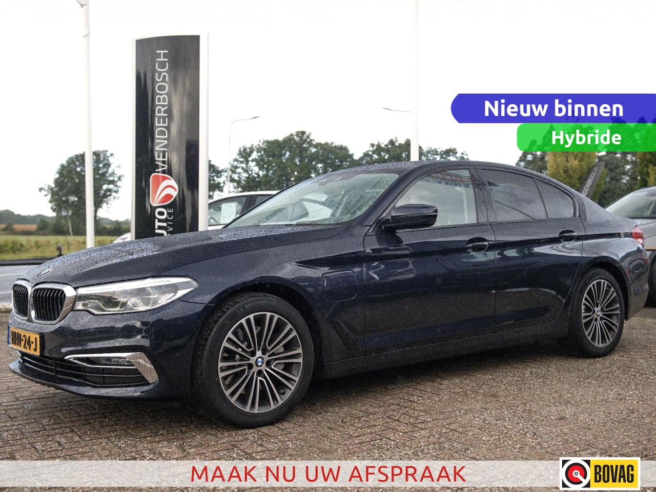 BMW 5-serie - 530e iPerformance High Executive 258pk | HUD | Softclose | Stuurverw - AutoWereld.nl