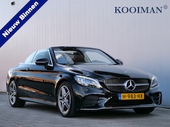 Mercedes-Benz C-klasse Cabrio - 180 157pk AMG Line Premium Plus Automaat Apple Carplay / Leder / Camera / Windscherm