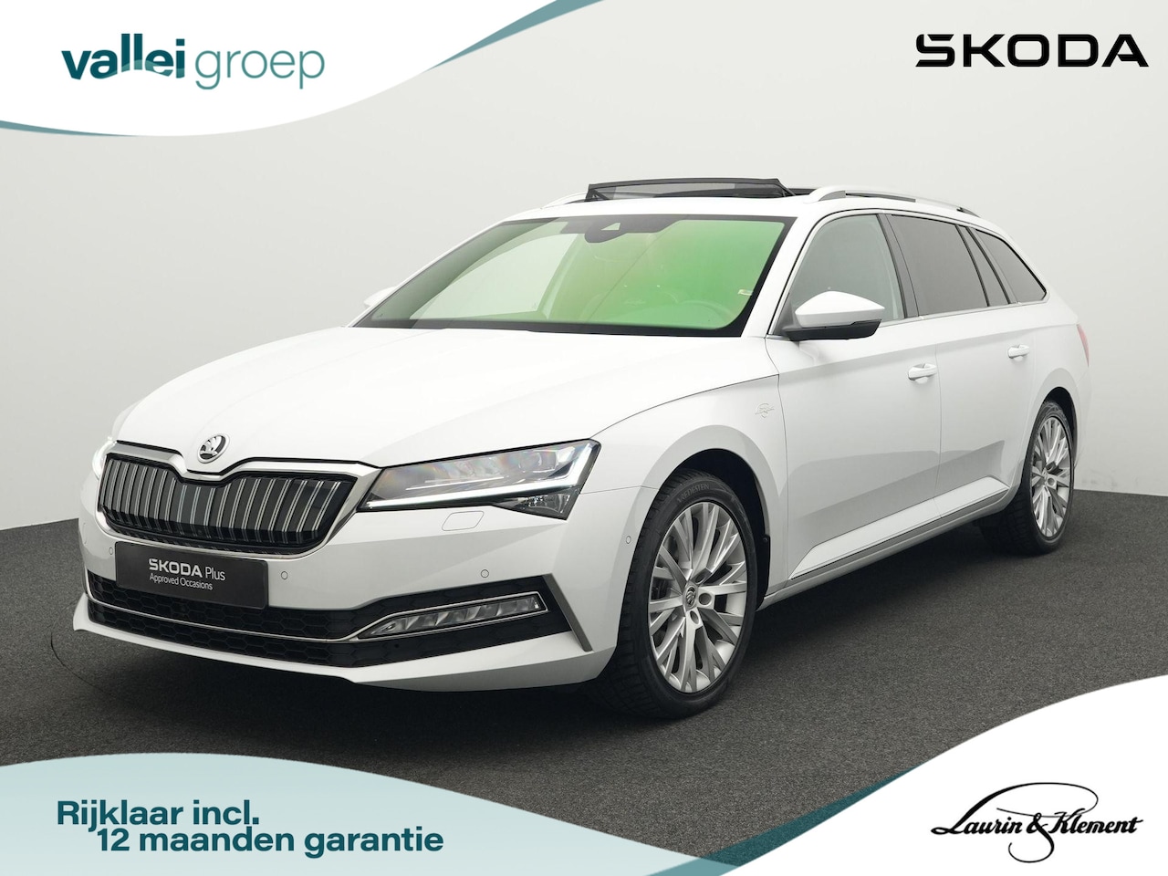 Skoda Superb Combi - 1.4 TSI iV 218 pk PHEV Laurin & Klement | Panoramadak | Stoelventilatie | Rondomzicht came - AutoWereld.nl