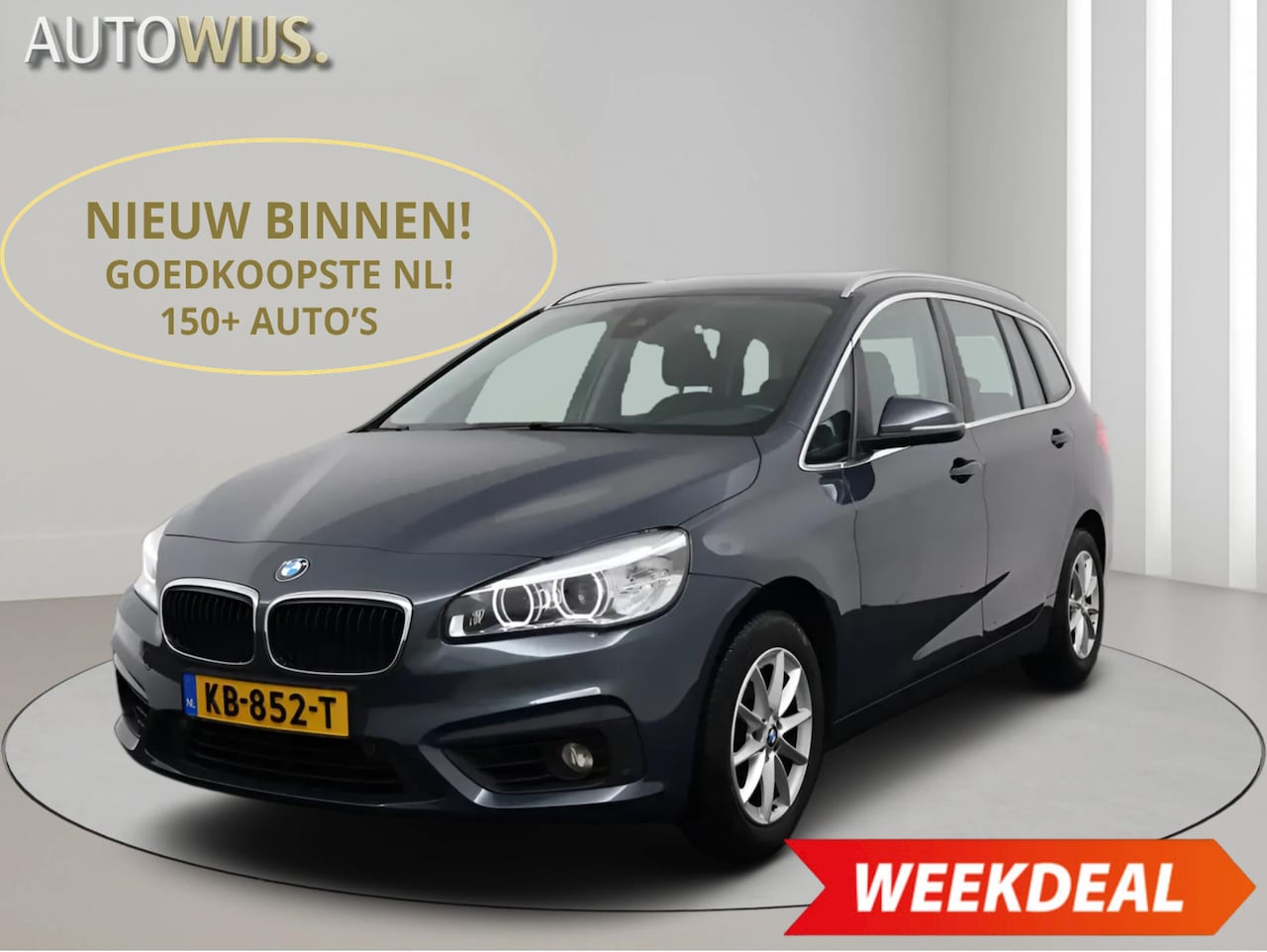 BMW 2-serie Gran Tourer - 218i Centennial Executive|LED|NAVI|AUT|Cruise|Dealeronderhouden - AutoWereld.nl