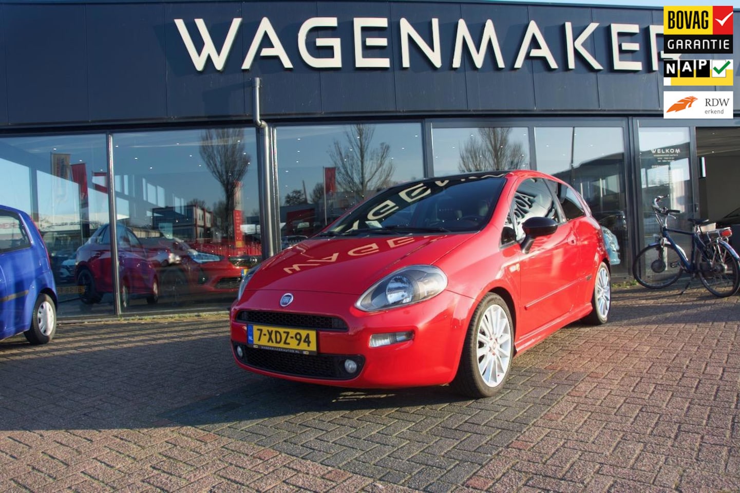 Fiat Punto Evo - 0.9 TwinAir Racing Airco|VOLLEDIG Onderhouden - AutoWereld.nl