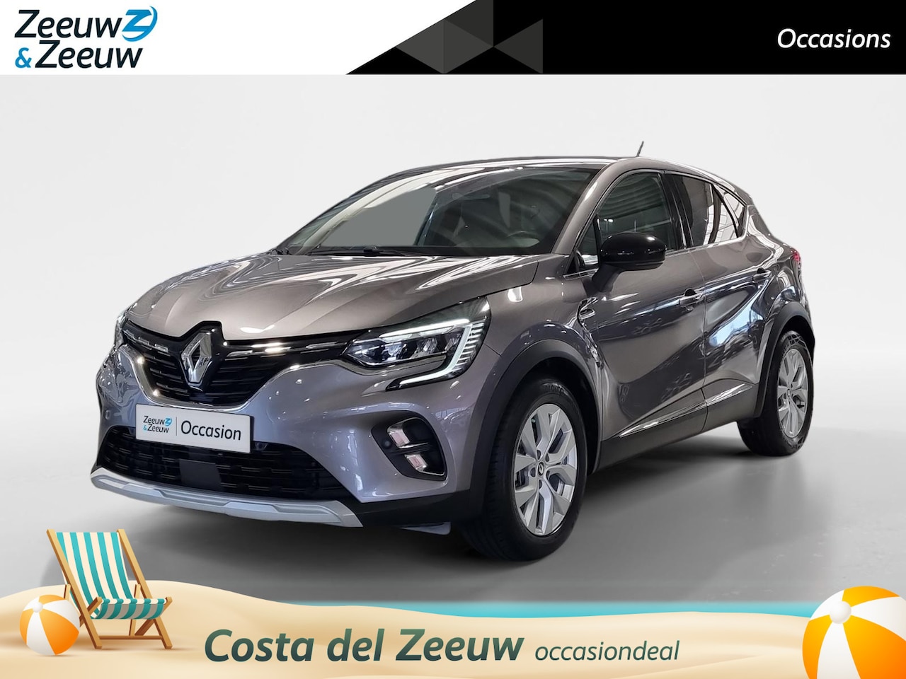 Renault Captur - 1.6 E-Tech Hybrid 145 Intens * Automaat * Cruise Control * Climate Control * Carplay * LM - AutoWereld.nl