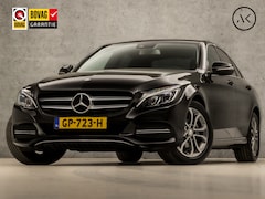 Mercedes-Benz C-klasse - 180 Sport 157Pk Automaat (GROOT NAVI, LEDER, BURMESTER, STOELVERWARMING, ELEK SPORTSTOELEN