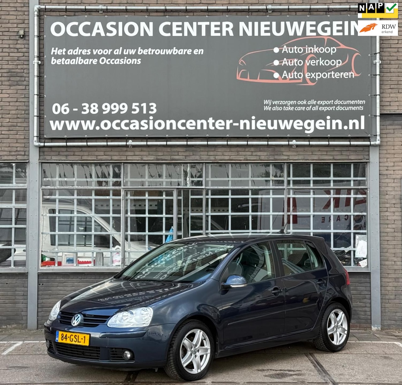 Volkswagen Golf - 1.6 FSI 5D 2008 ECC/Elek Pakket/LMV/KM NAP! - AutoWereld.nl