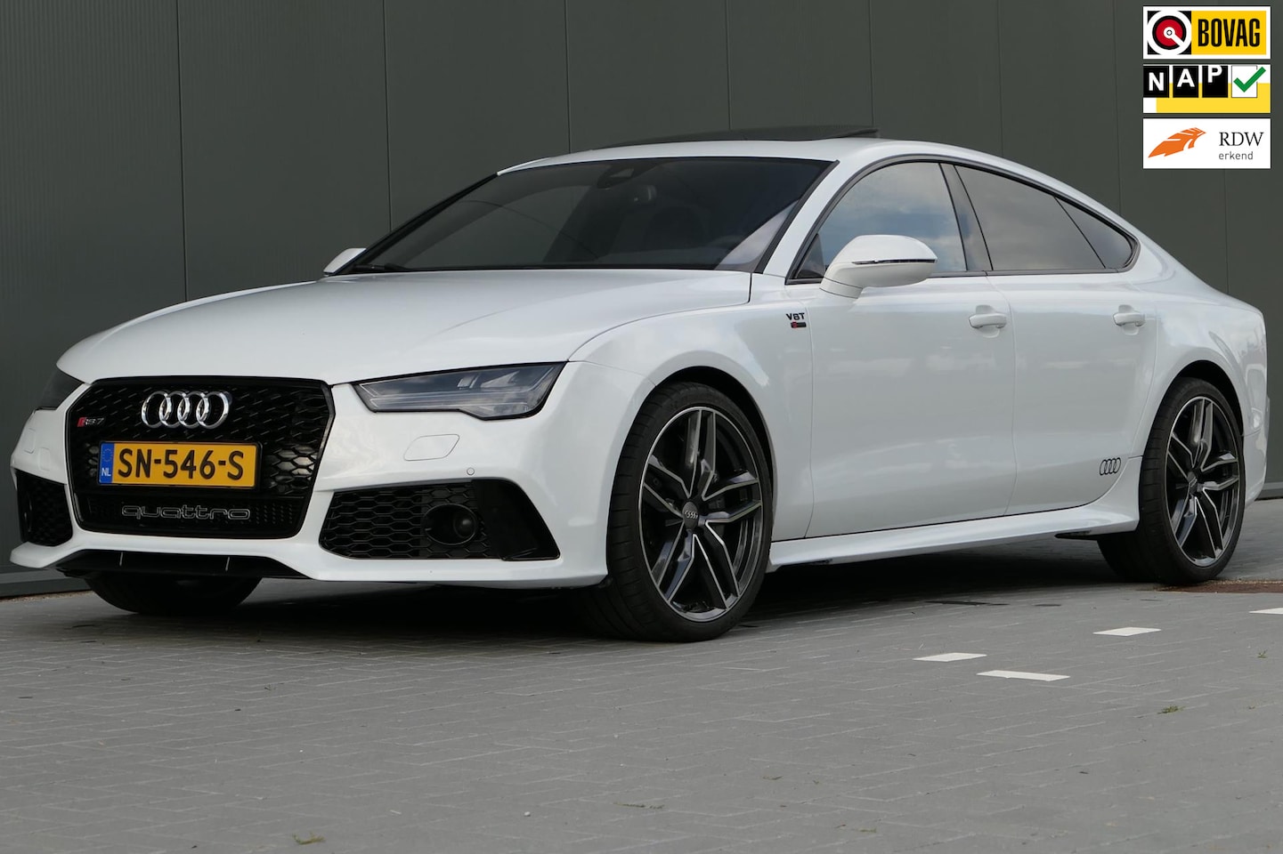 Audi A7 Sportback - 4.0 TFSI RS 7 MOTORSCHADE!!! Quattro performance 605pk Pro Line Plus HUD Schuifdak - AutoWereld.nl