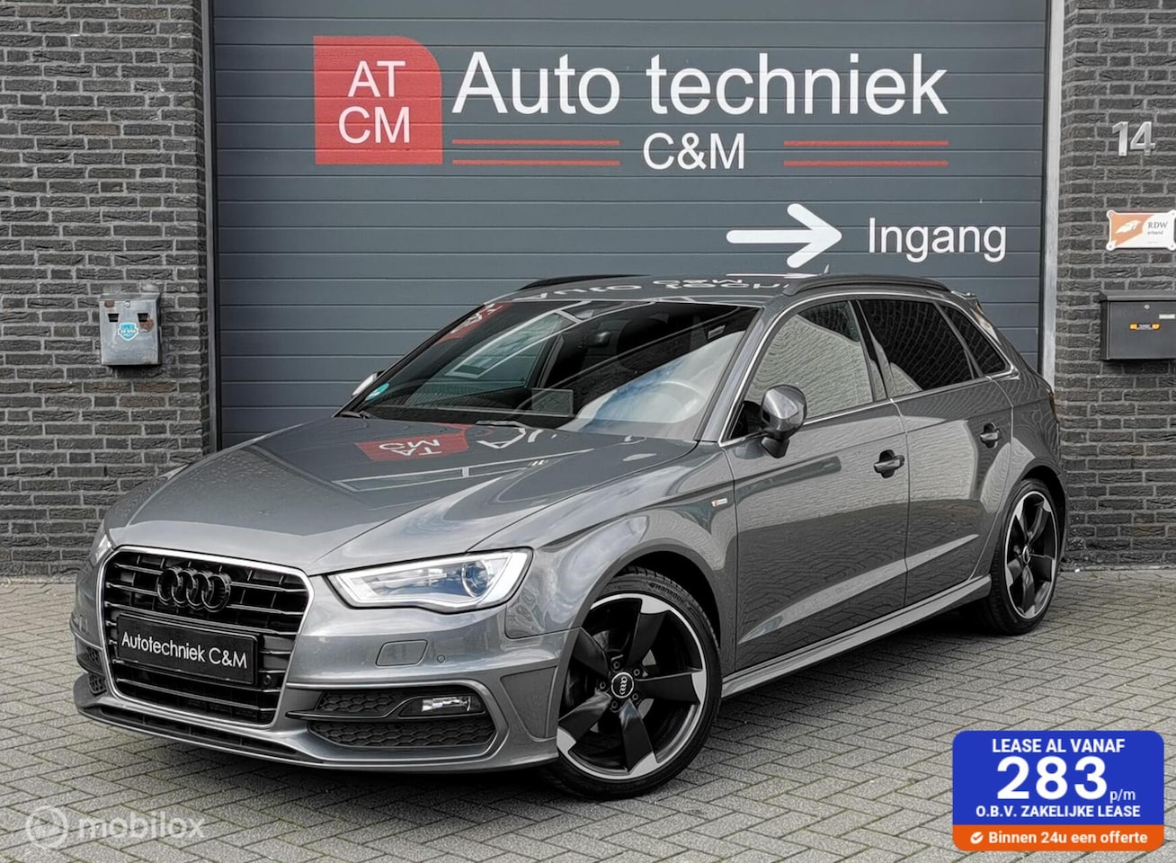 Audi A3 Sportback - 1.4 TFSI S-LINE/125PK/CRUISE/DCC/NAVI/LED/ - AutoWereld.nl