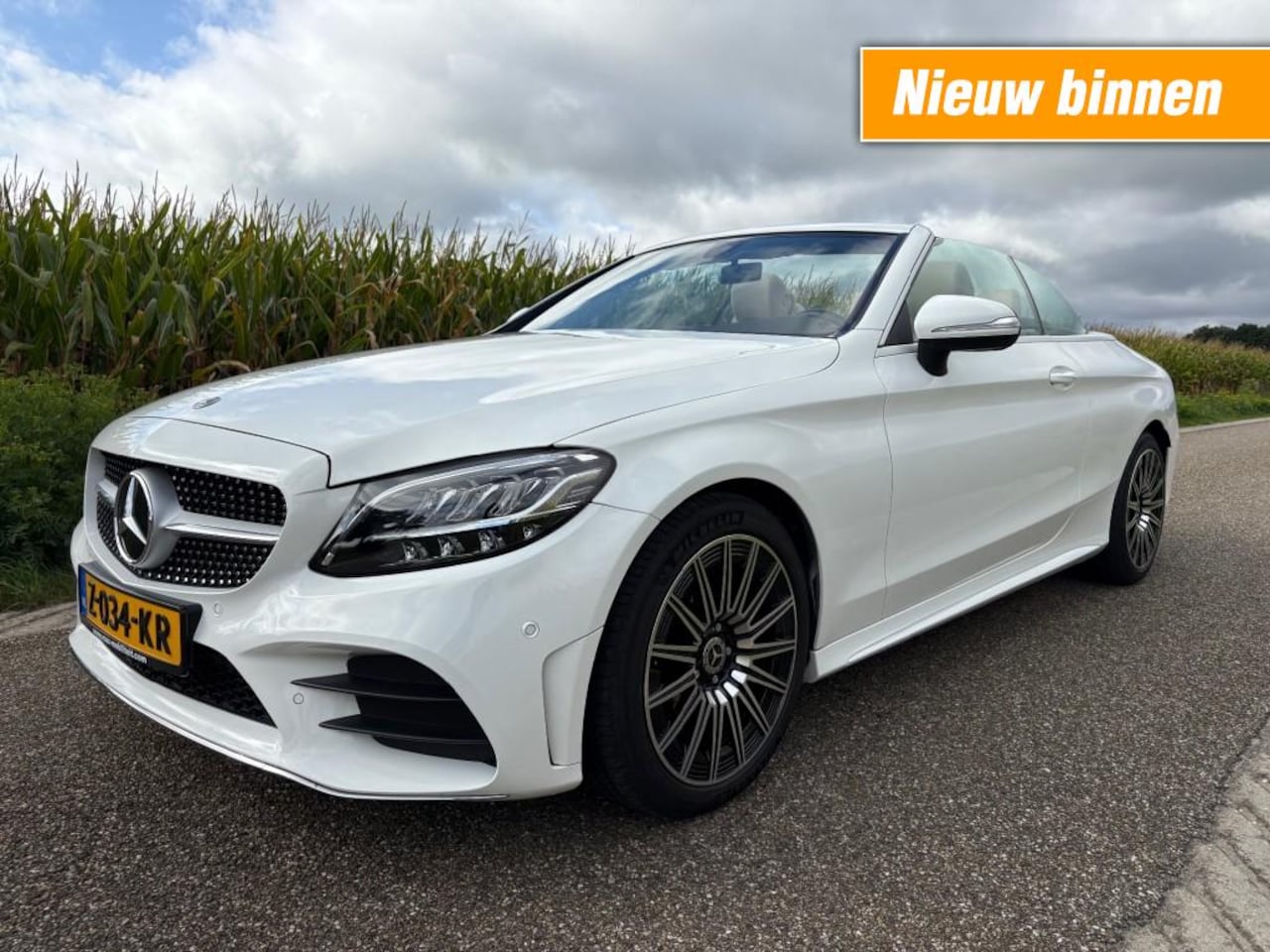 Mercedes-Benz C-klasse Cabrio - 200 / 4MATIC AMG / CABRIO / ZEER VOLL / TOPSTAAT - AutoWereld.nl